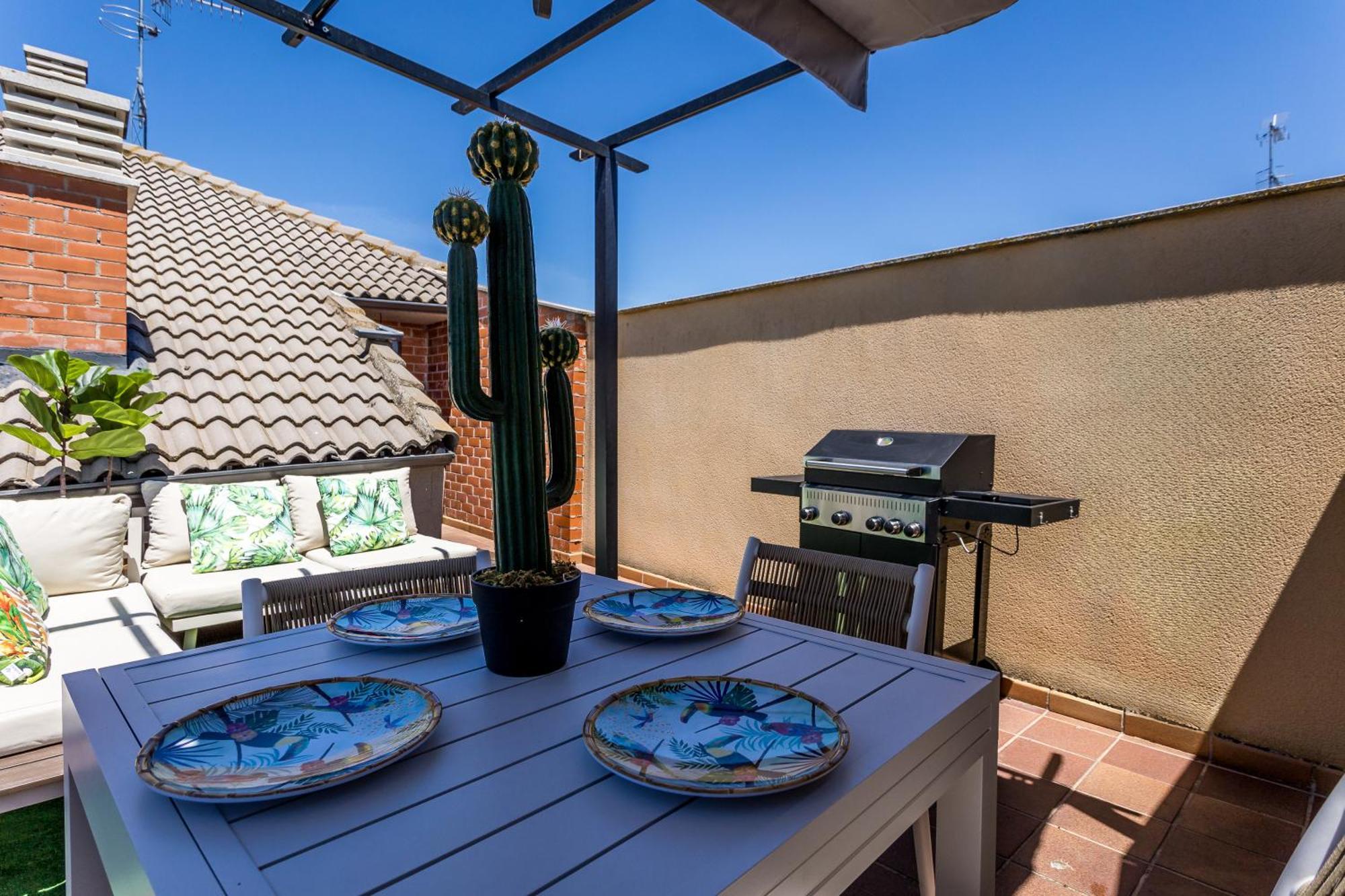 Baruhaus Terraza Duplex Valencia De Don Juanアパートメント エクステリア 写真