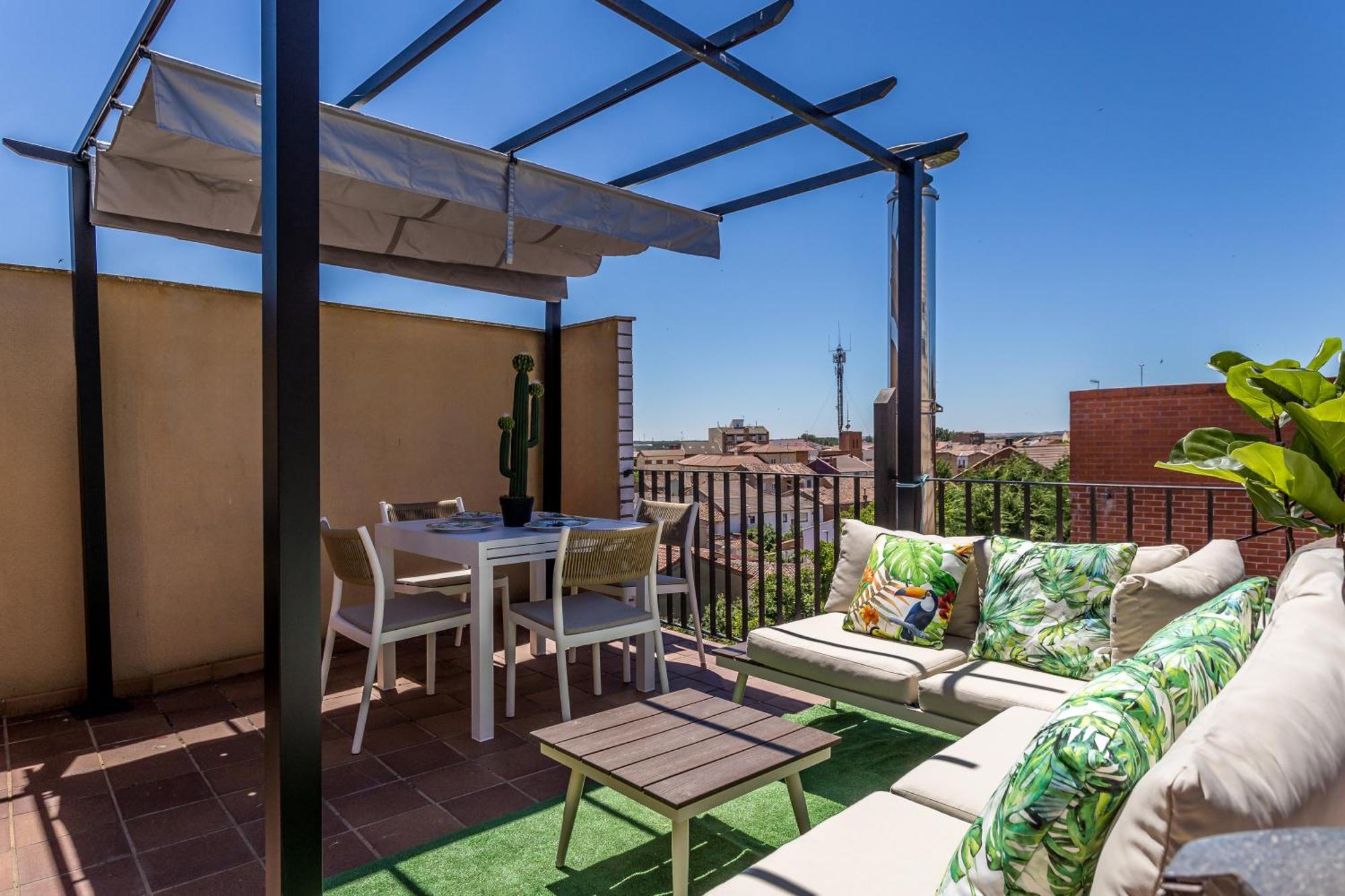Baruhaus Terraza Duplex Valencia De Don Juanアパートメント エクステリア 写真