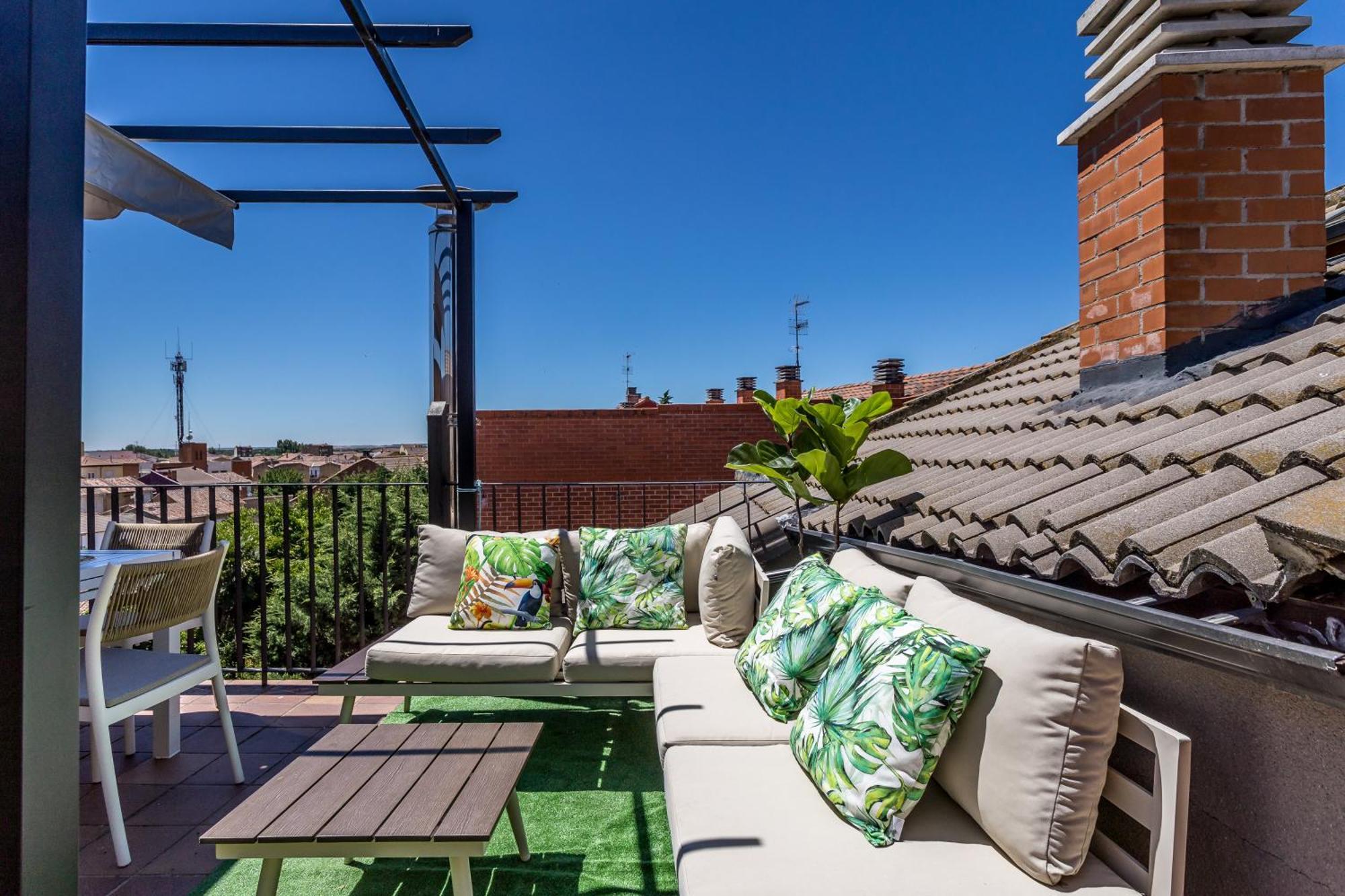 Baruhaus Terraza Duplex Valencia De Don Juanアパートメント エクステリア 写真